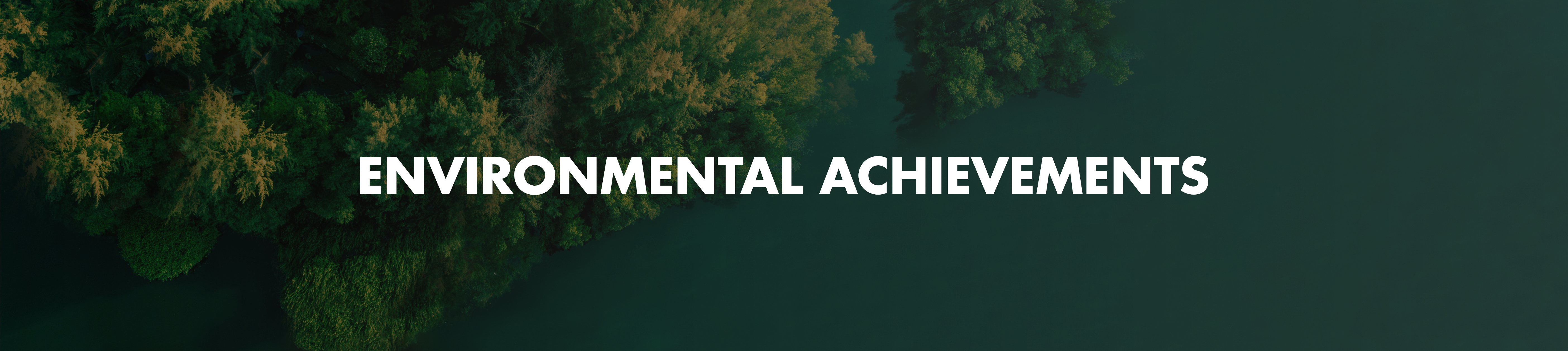Environmental Achievements