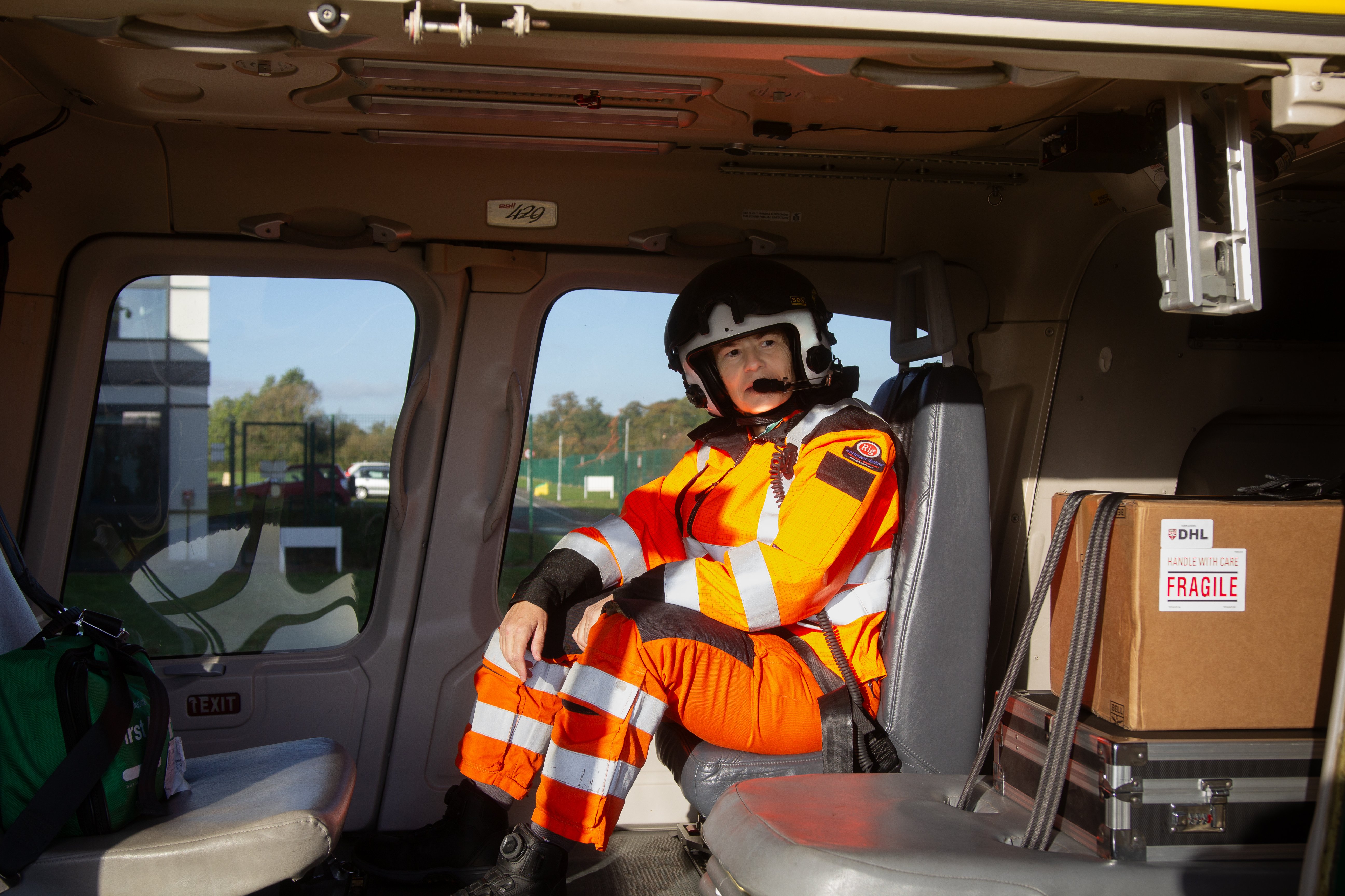 Maria Smith with V12 Footwear