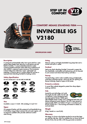 V2180 Invincible IGS 