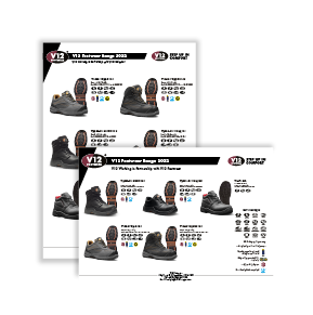 V12 Footwear_ Poster request landing page